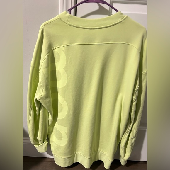 XL Neon Green Lululemon Sweatshirt - Picture 2 of 2